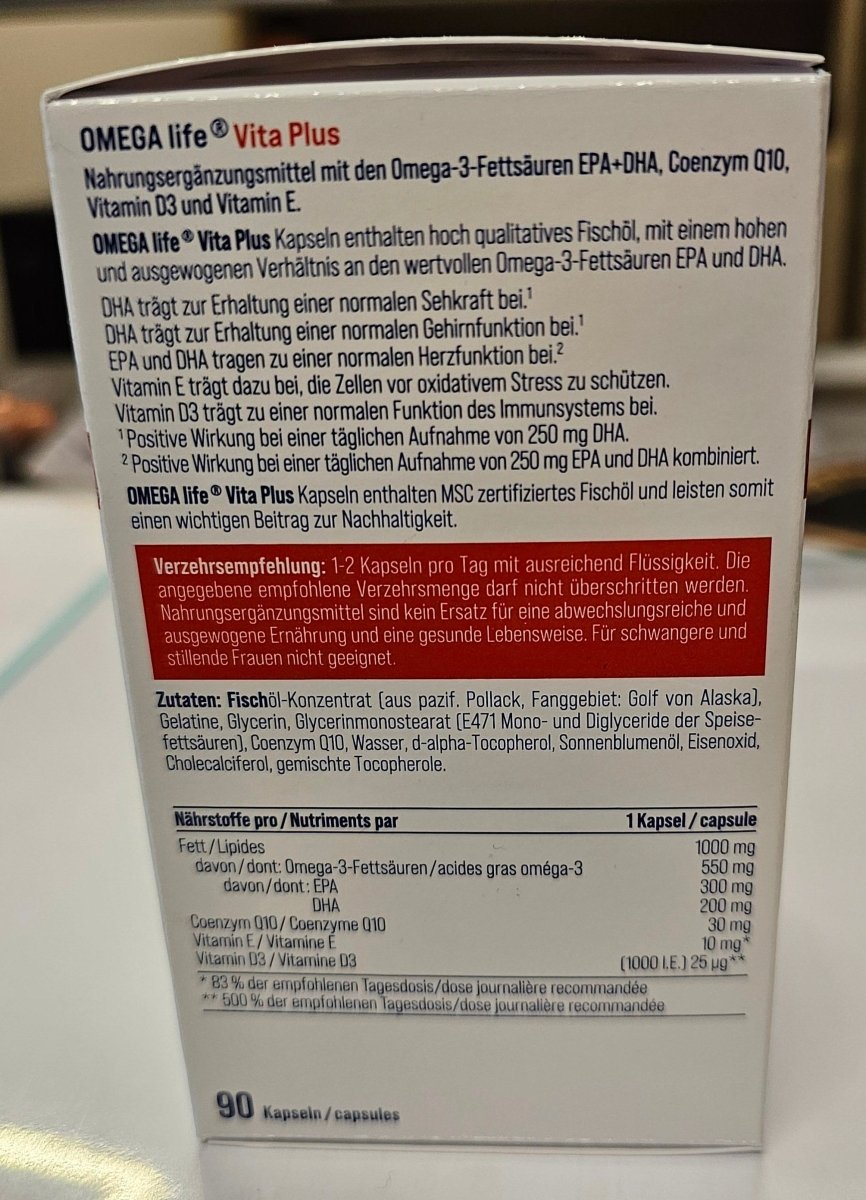 OMEGAlife® VITA PLUS - Swiss Health Care AG