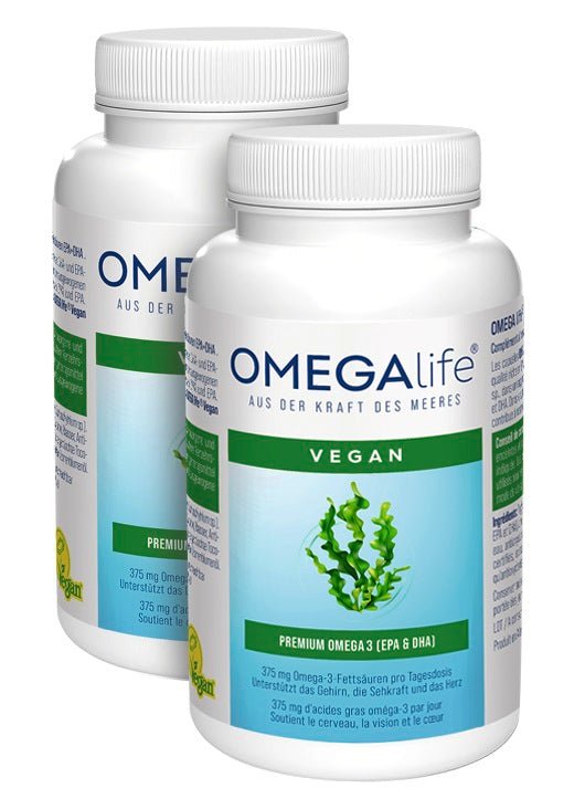 OMEGAlife® VEGAN, Doppelpack - Swiss Health Care AG