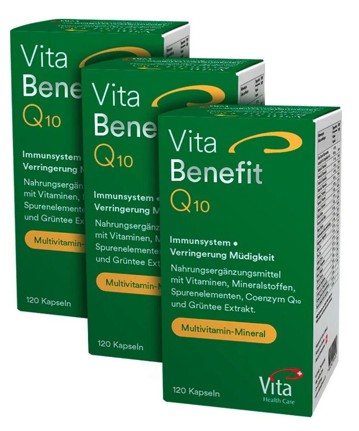 Vita Benefit Q10, Dreierpack - Swiss Health Care AG
