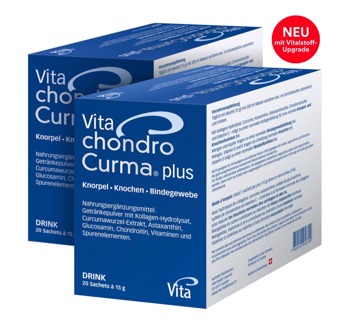 Vita Chondrocurma Plus Drink, Doppelpack - Swiss Health Care AG