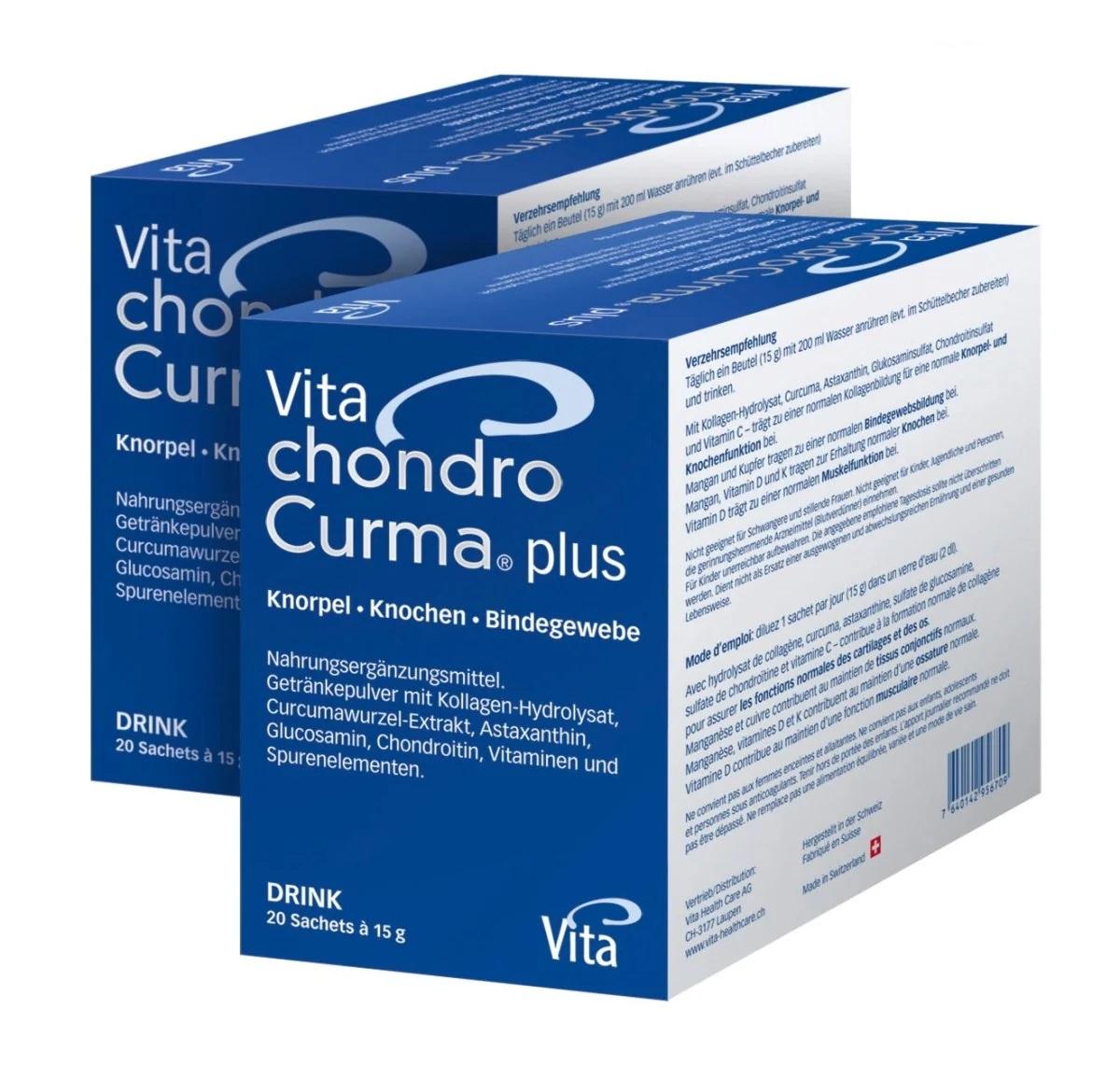Vita Chondrocurma Plus Drink, Doppelpack - Swiss Health Care AG