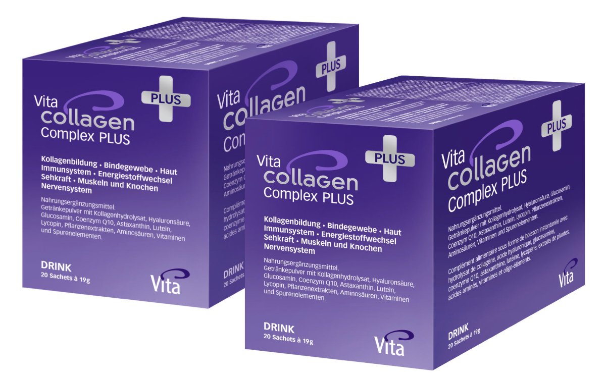 Vita Collagen Complex PLUS, Doppelpack - Swiss Health Care AG