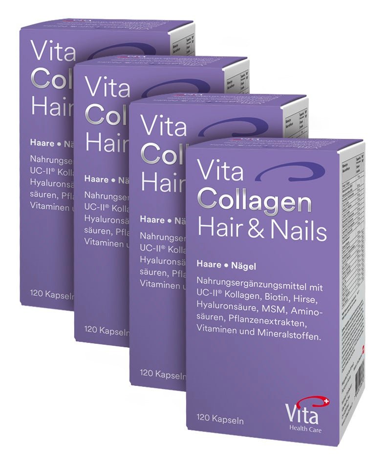 Vita Collagen Hair & Nails, Viererpack - Swiss Health Care AG