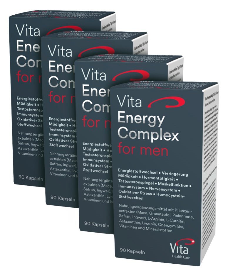 Vita Energy Complex for men, Viererpack - Swiss Health Care AG