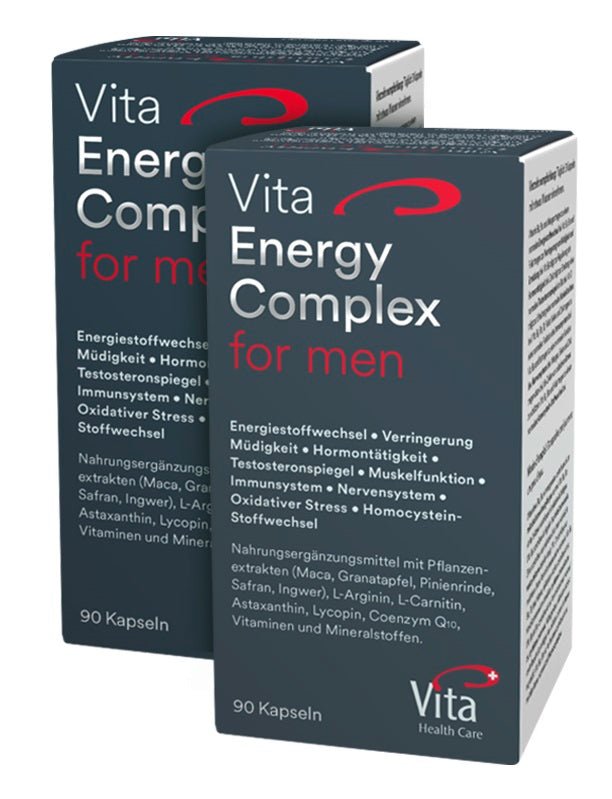Vita Energy Complex for men, Doppelpack - Swiss Health Care AG