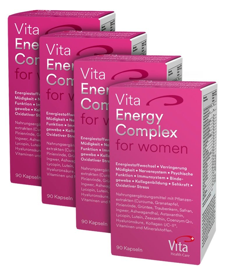 Vita Energy Complex for women, Viererpack - Swiss Health Care AG