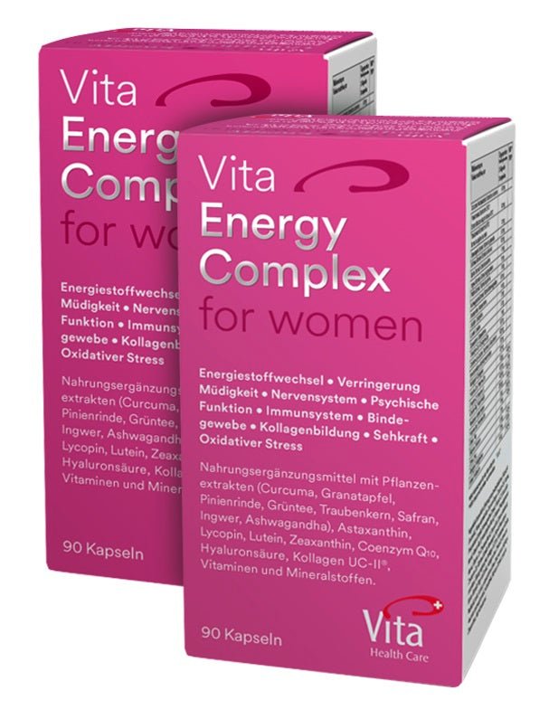 Vita Energy Complex for women, Doppelpack - Swiss Health Care AG