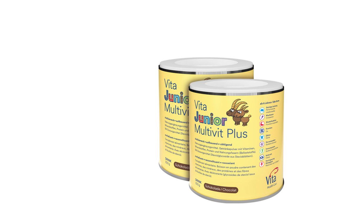 Vita Junior Multivit Plus, Doppelpack - Swiss Health Care AG