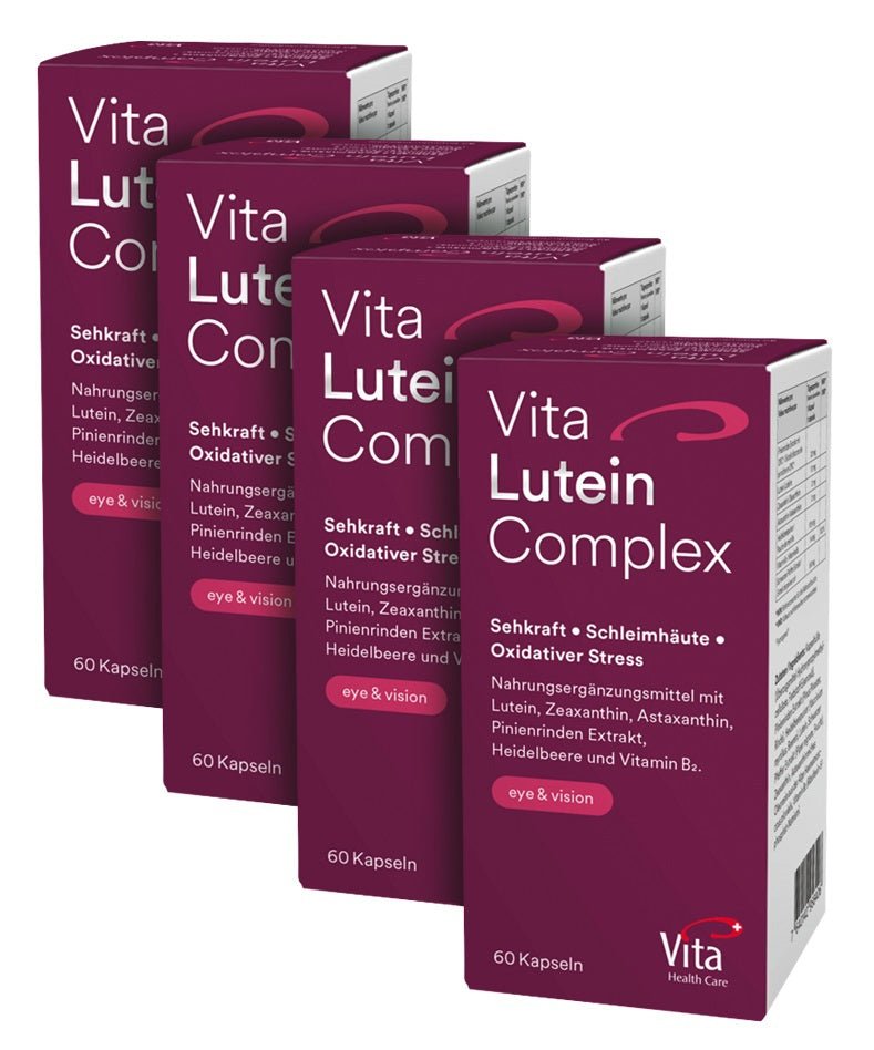 Vita Lutein Complex Viererpack - Swiss Health Care AG