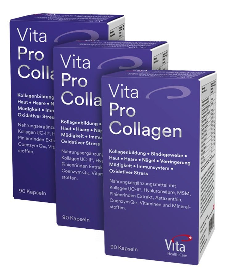 Vita Pro Collagen, Dreierpack - Swiss Health Care AG