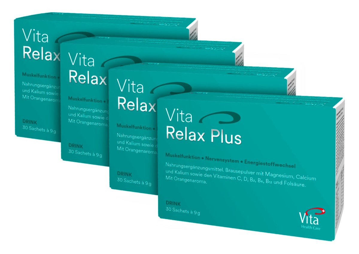 Vita Relax Plus, Viererpack - Swiss Health Care AG