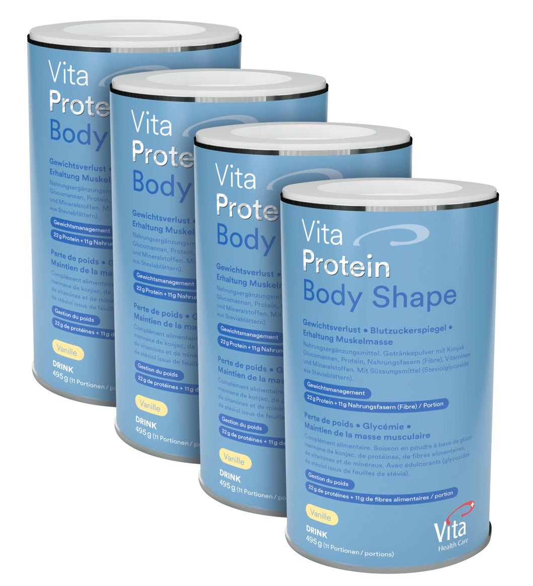 Vita Protein Body Shape Dose, Viererpack - Swiss Health Care AG