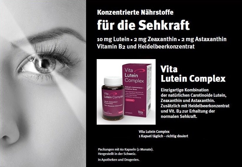 Vita Lutein Complex - Swiss Health Care AG