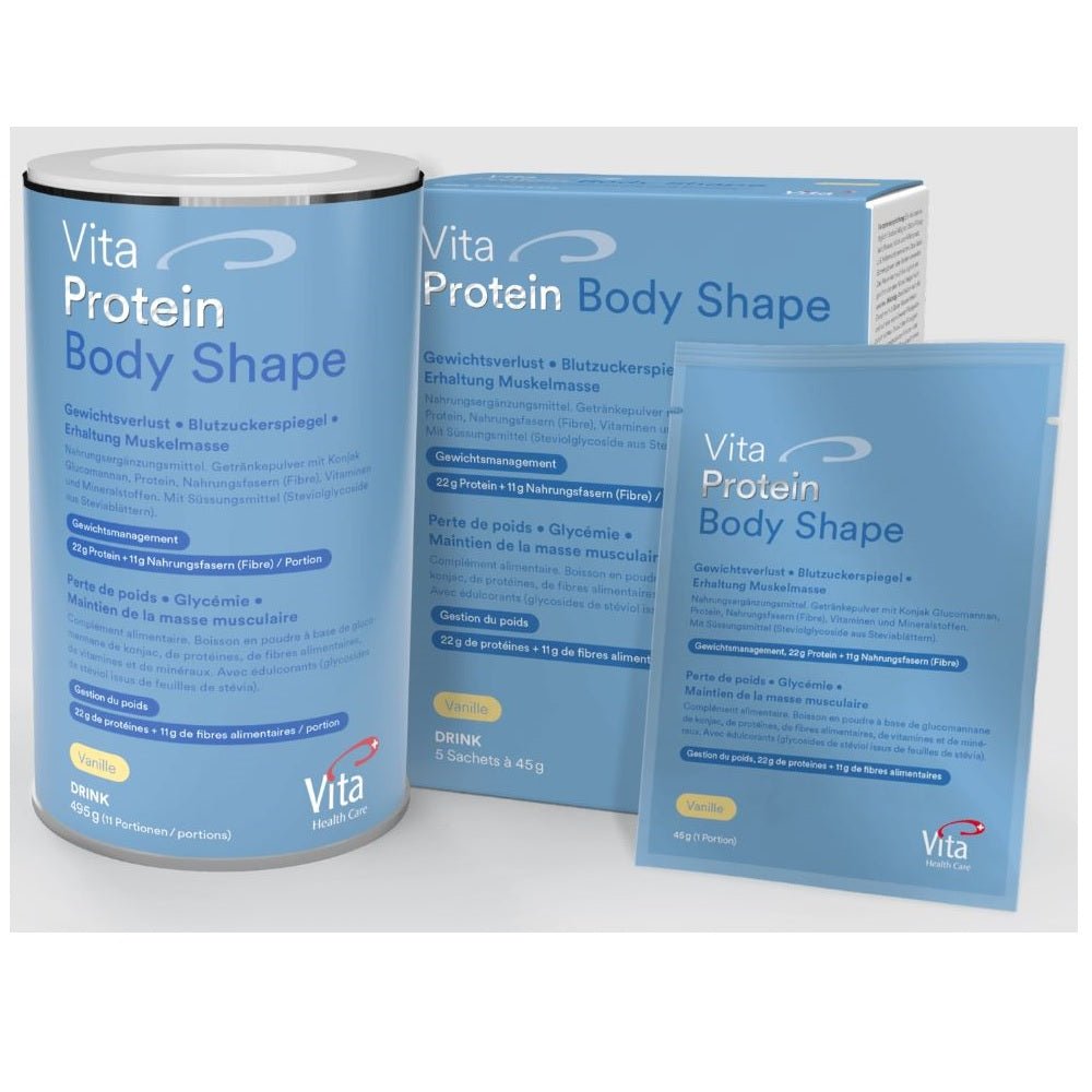 Vita Protein Body Shape Dose–Diät-Drink für das Gewichtsmanagement - Swiss Health Care AG