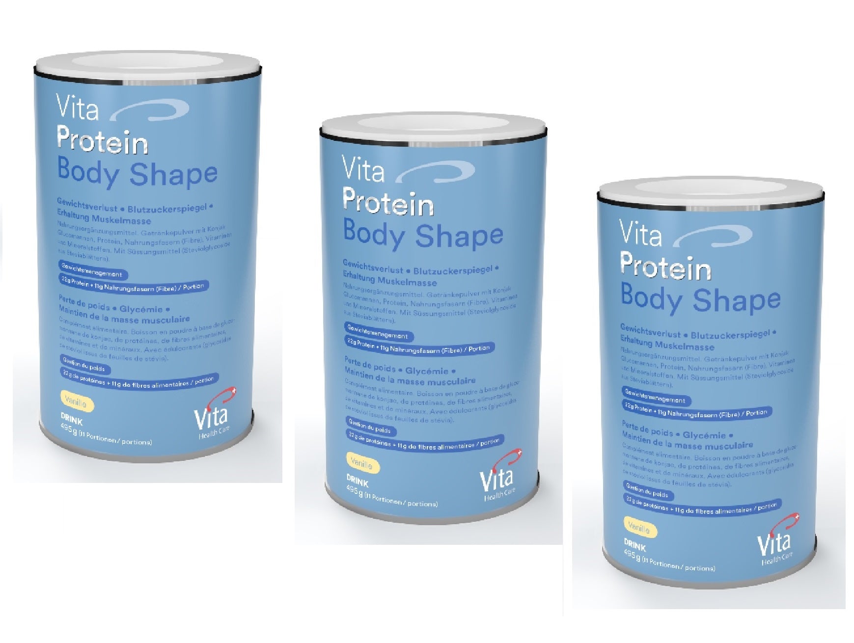 Vita Protein Body Shape Dose, Dreierpack