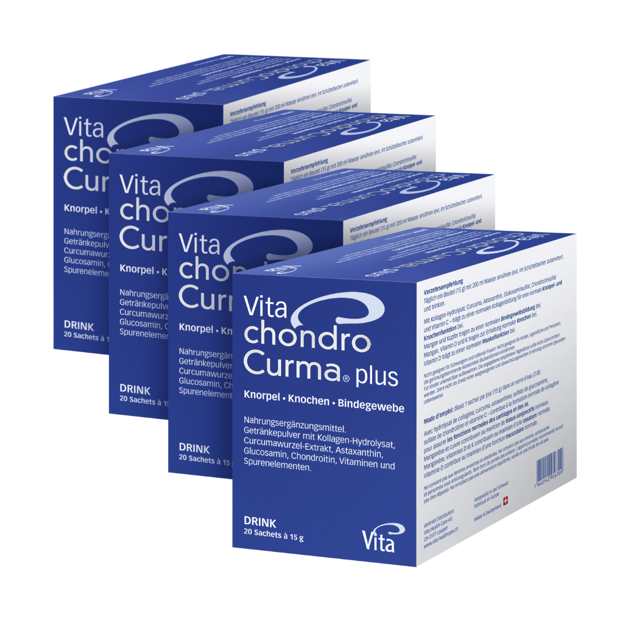 Vita chondroCurma® plus Four pack
