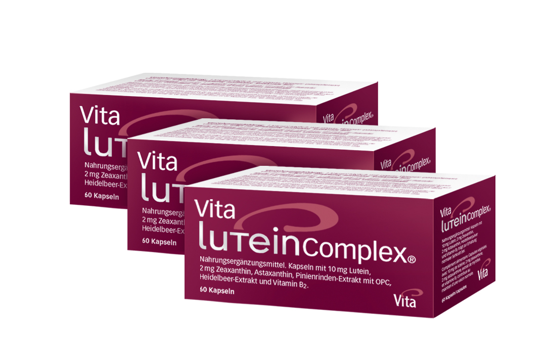 Vita Lutein Complex Dreierpack