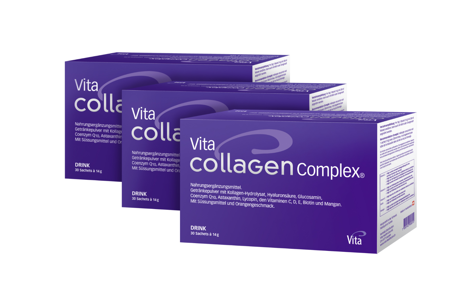 Vita Collagen Complex, Dreierpack
