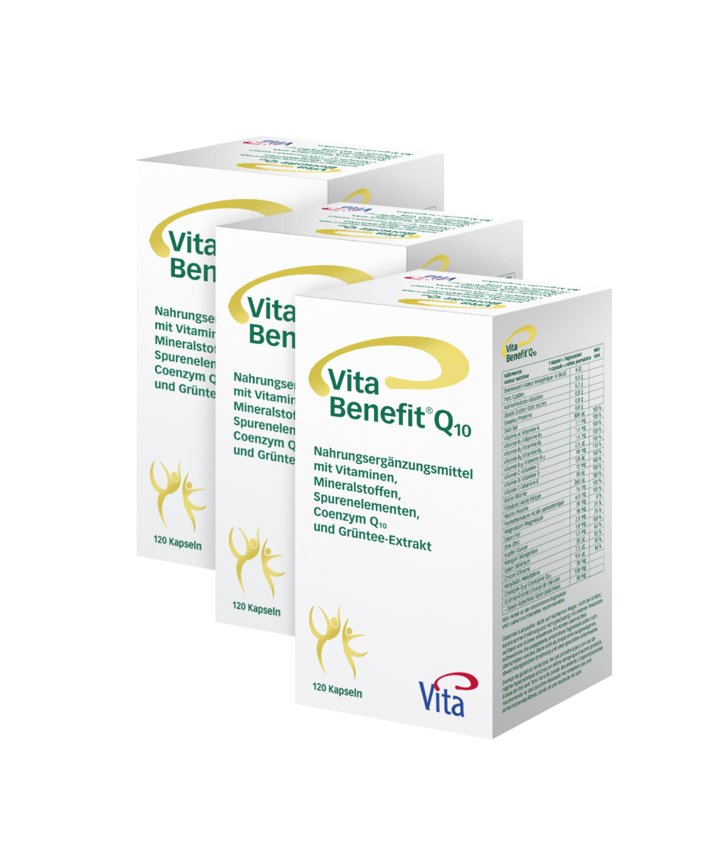 Vita Benefit® Q10  Dreierpack