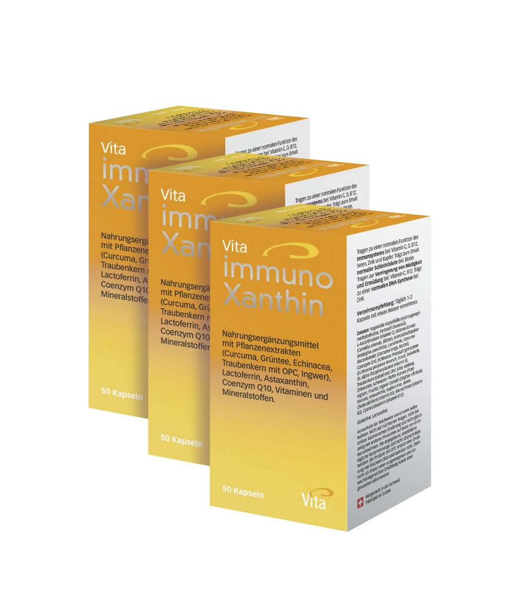 Vita immunoXanthin Triple pack