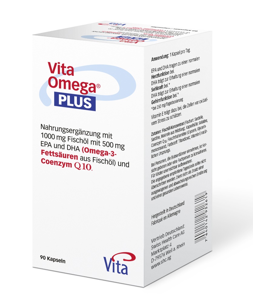 Vita Omega® PLUS &+ 30 mg Q10