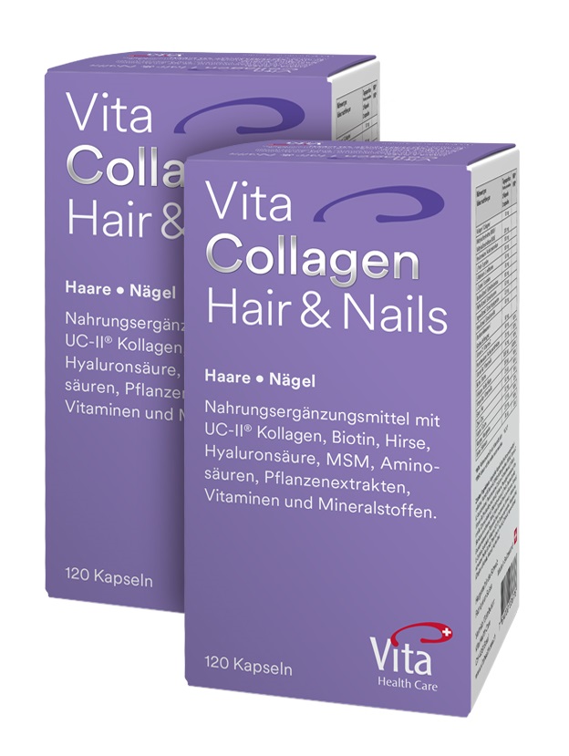 Vita Collagen Hair & Nails, Double pack